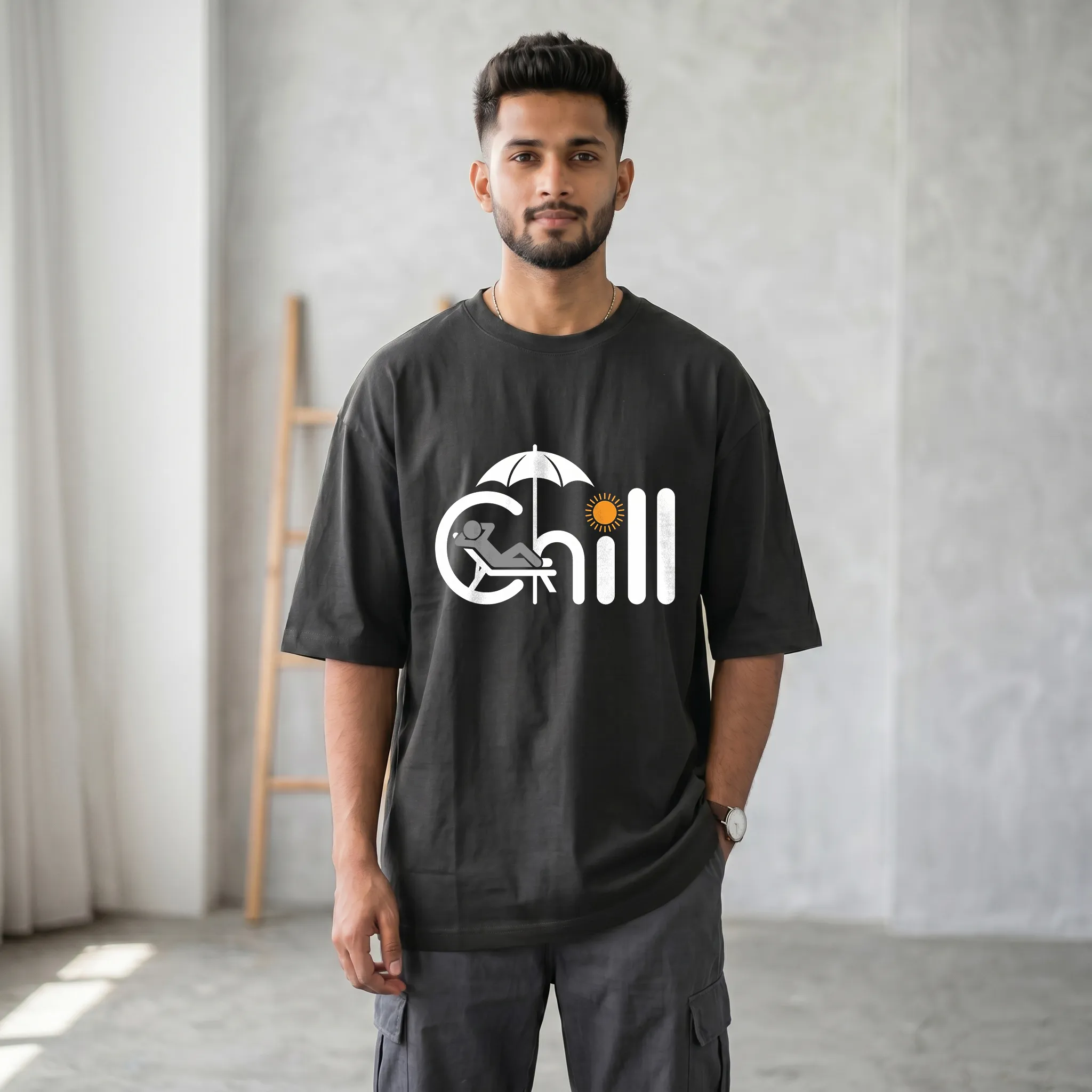 Men Oversized Chill - Image 8