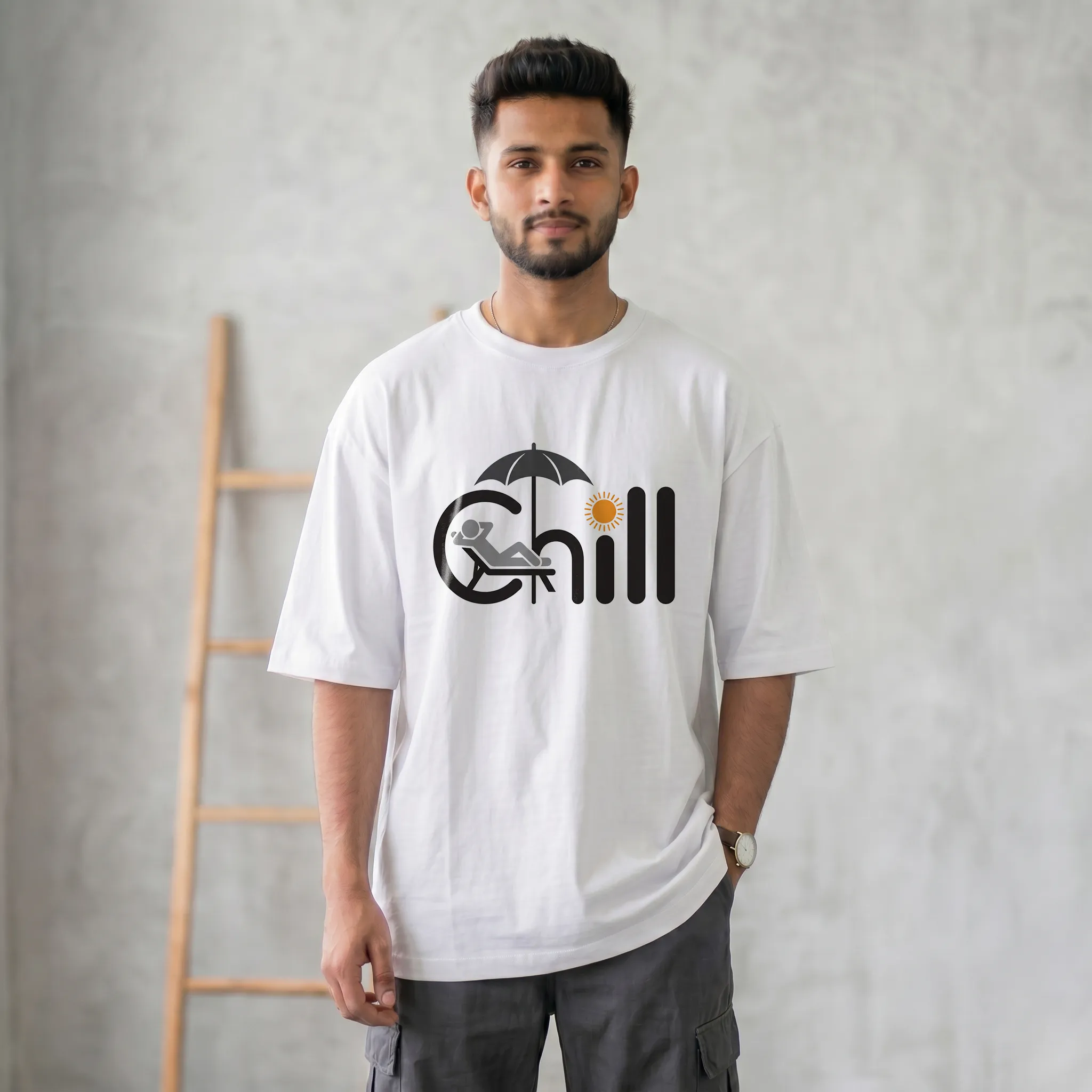 Men Oversized Chill