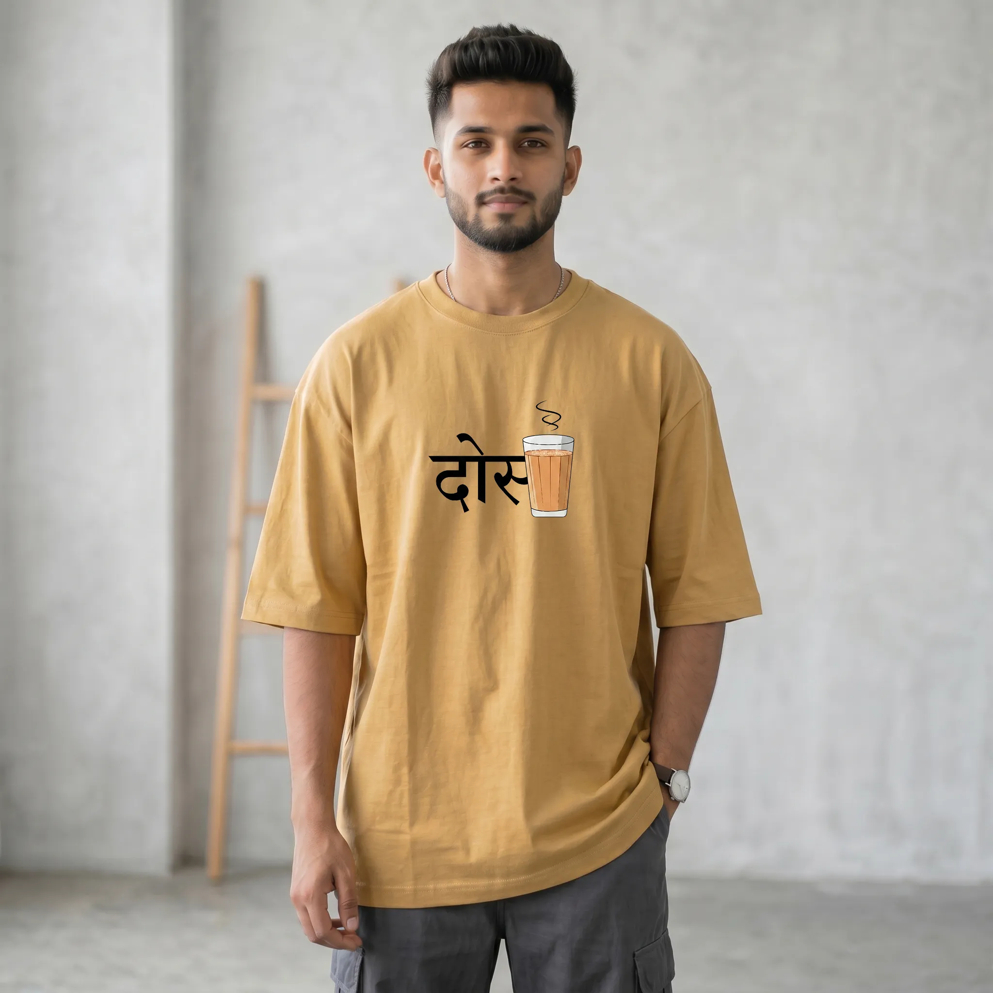 Men Oversized Dhostea