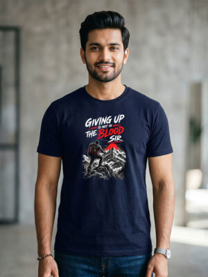 Man Regular Giving Up is not in the Blood Sir
